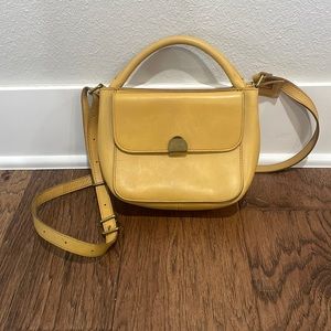 Madewell The Abroad Mini Crossbody Bag - Nectar Gold - Yellow/Mustard